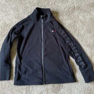 Tommy Hilfiger Men's Black Full-Zip Jacket